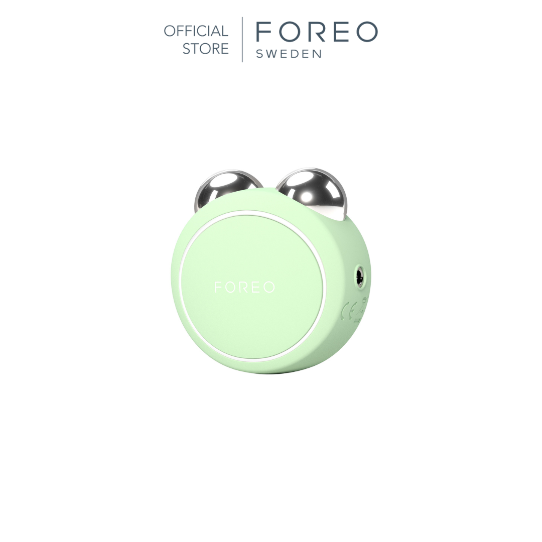 FOREO BEAR 2 go Pistachio เครื่องยกกระชับผิวหน้าอัจฉริยะ ขนาดพกพา ฟอริโอ้ แบร์ 2 โก สีเขียวอ่อน