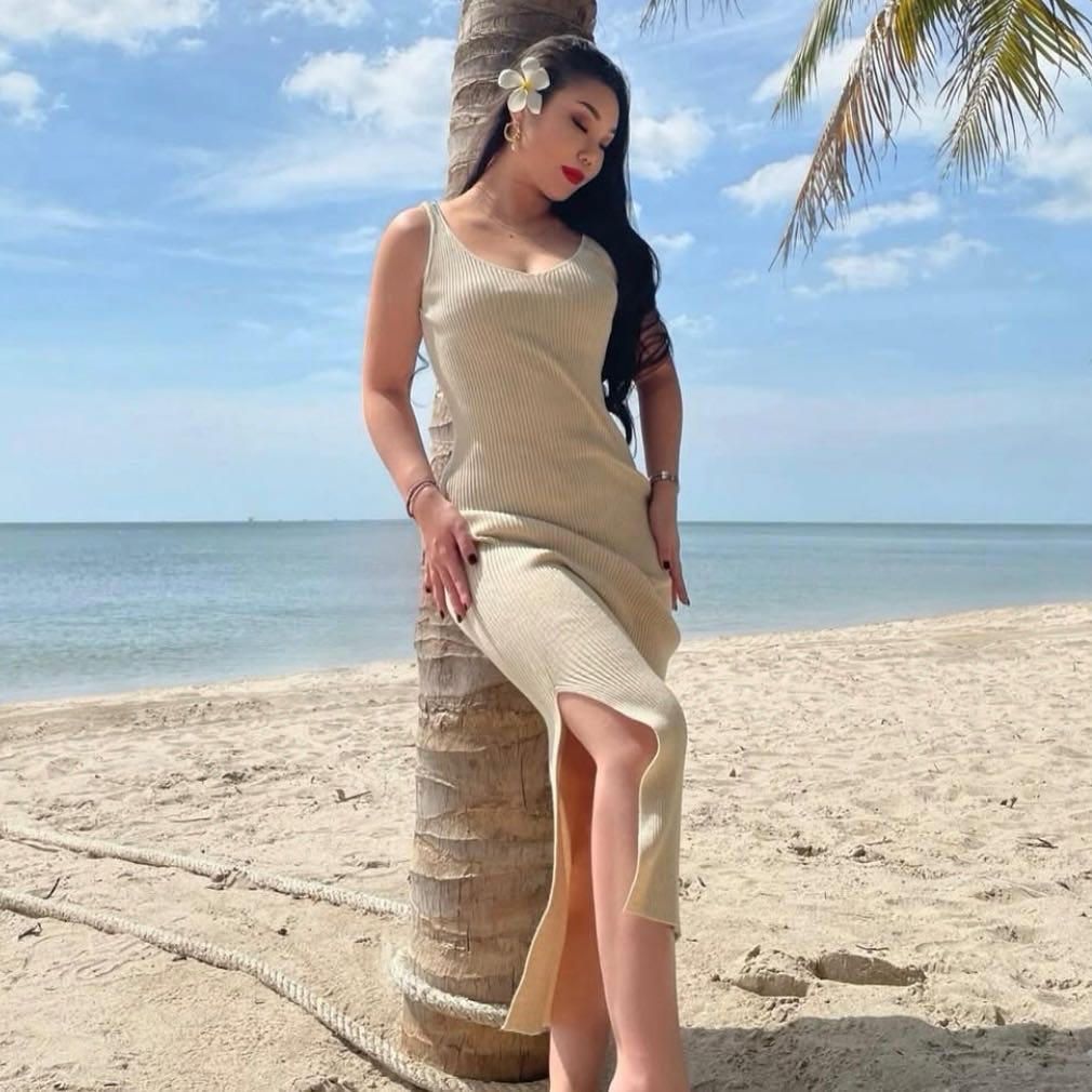 Ivanna Knit Dress - Sand