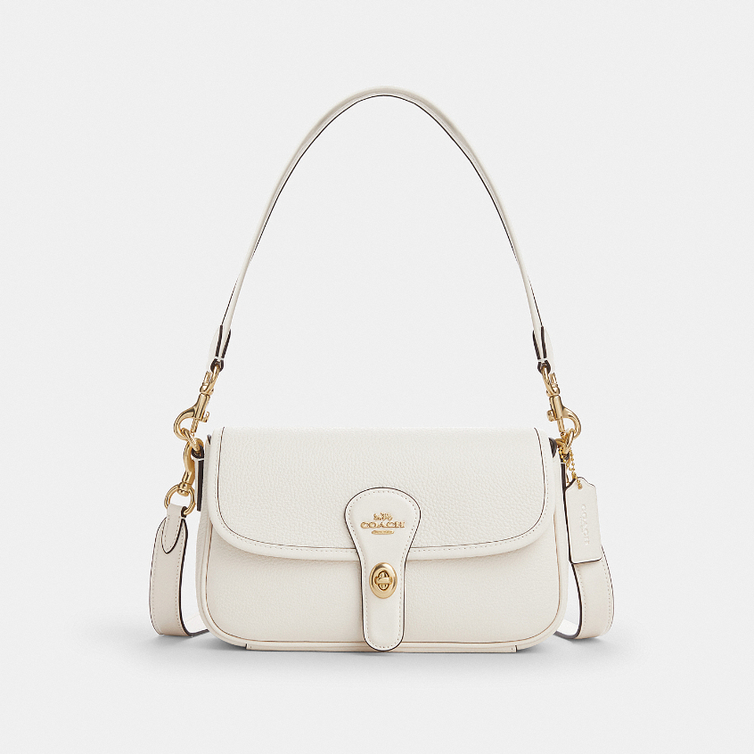 Coach CY683 Hadley Shoulder Bag (IMCHK) กระเป๋าสะพายผู้หญิง สี Im/Chalk