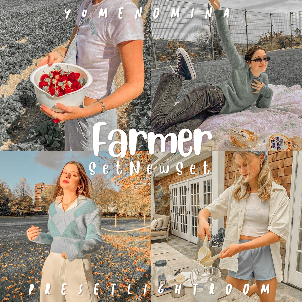 FARMER — ꒰Set NewSetสั่งซื้อแยก꒱ PRESET LIGHTROOM