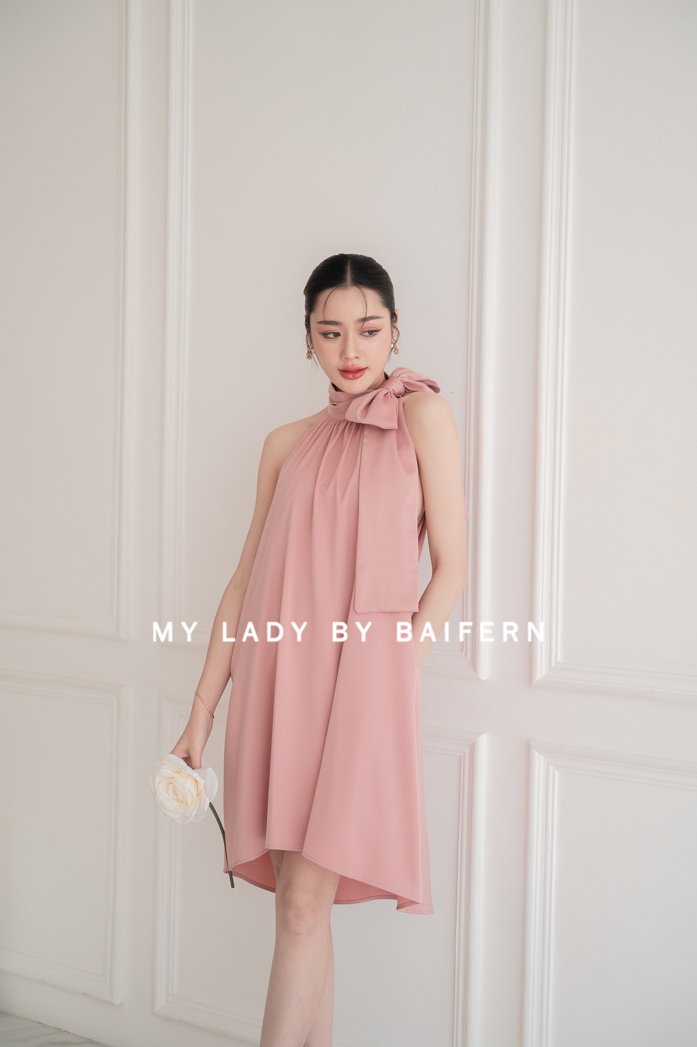 ชุดเดรสไปงานแต่ง ชุดออกงาน MY LADY BY BAIFERN - ML0457