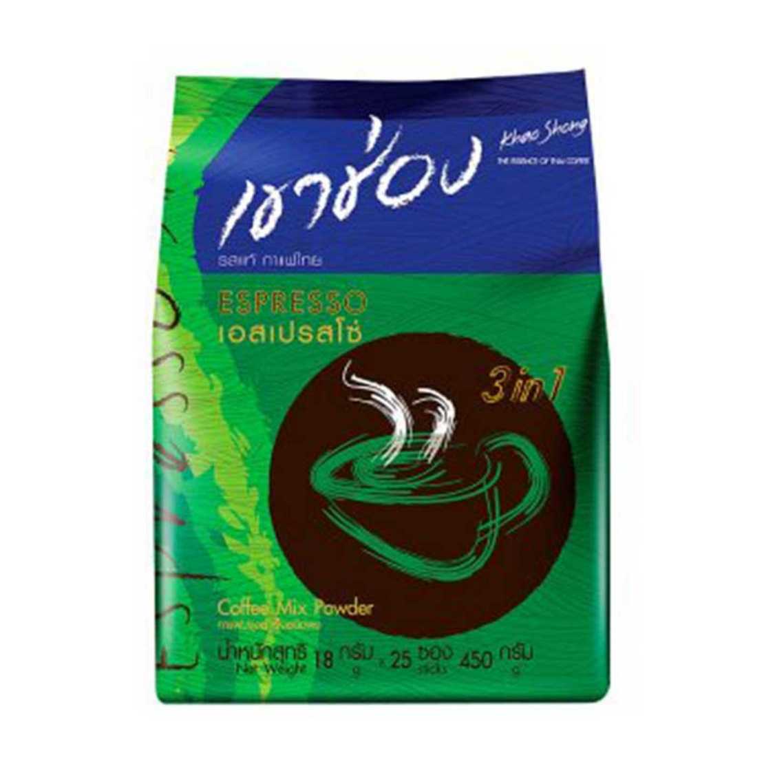 เขาช่องเอศเปรสโซ่450กรัม (25ซอง)