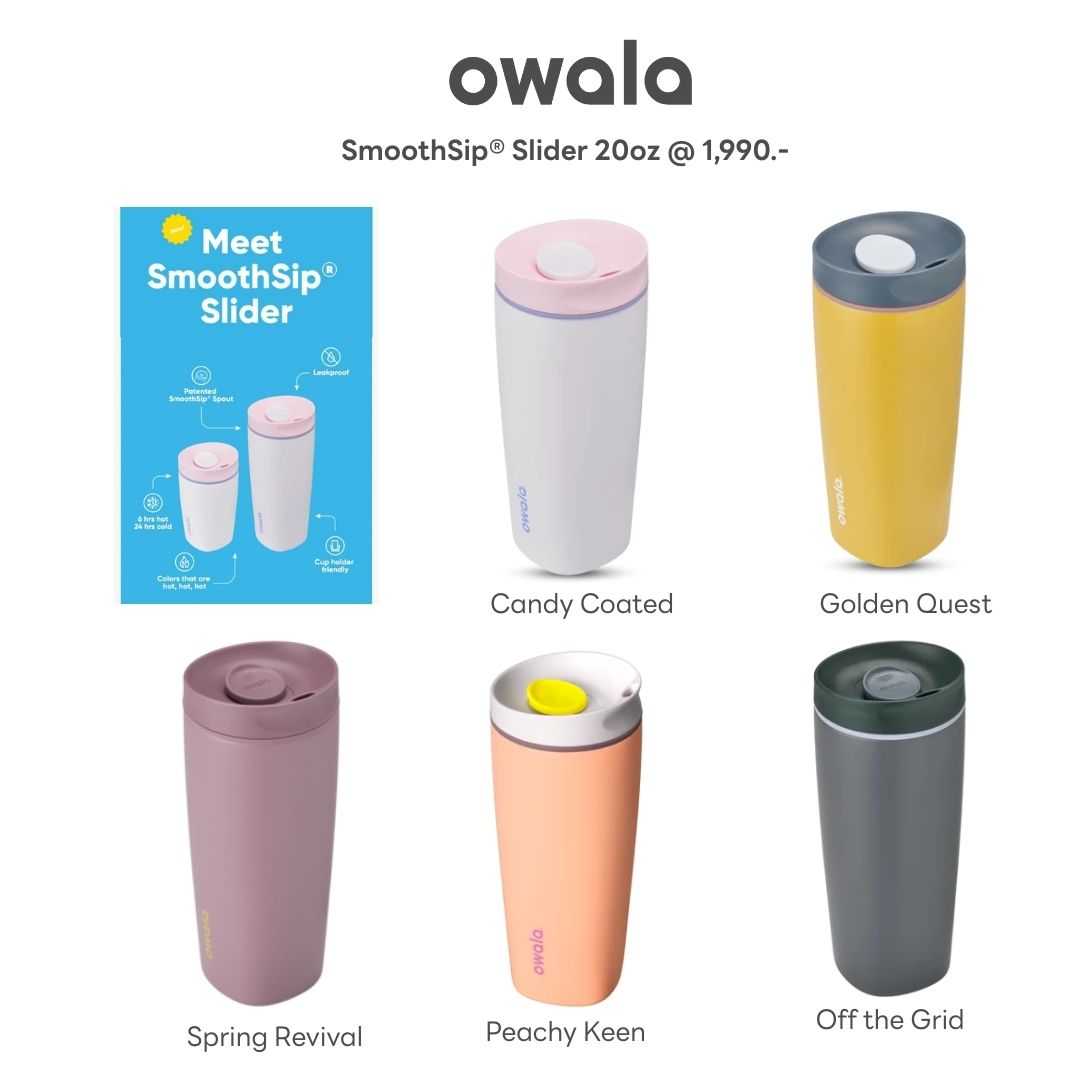: Pre-Order ::  Owala SmoothSip® Slider ขนาด 20oz จากอเมริกา