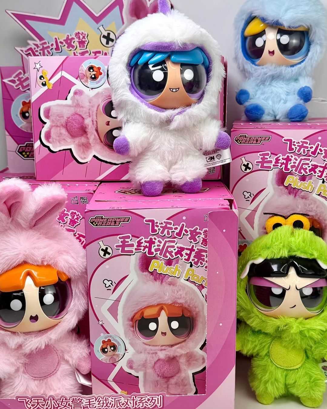 [Pre] กล่องสุ่มพวงกุญแจ power puff girls