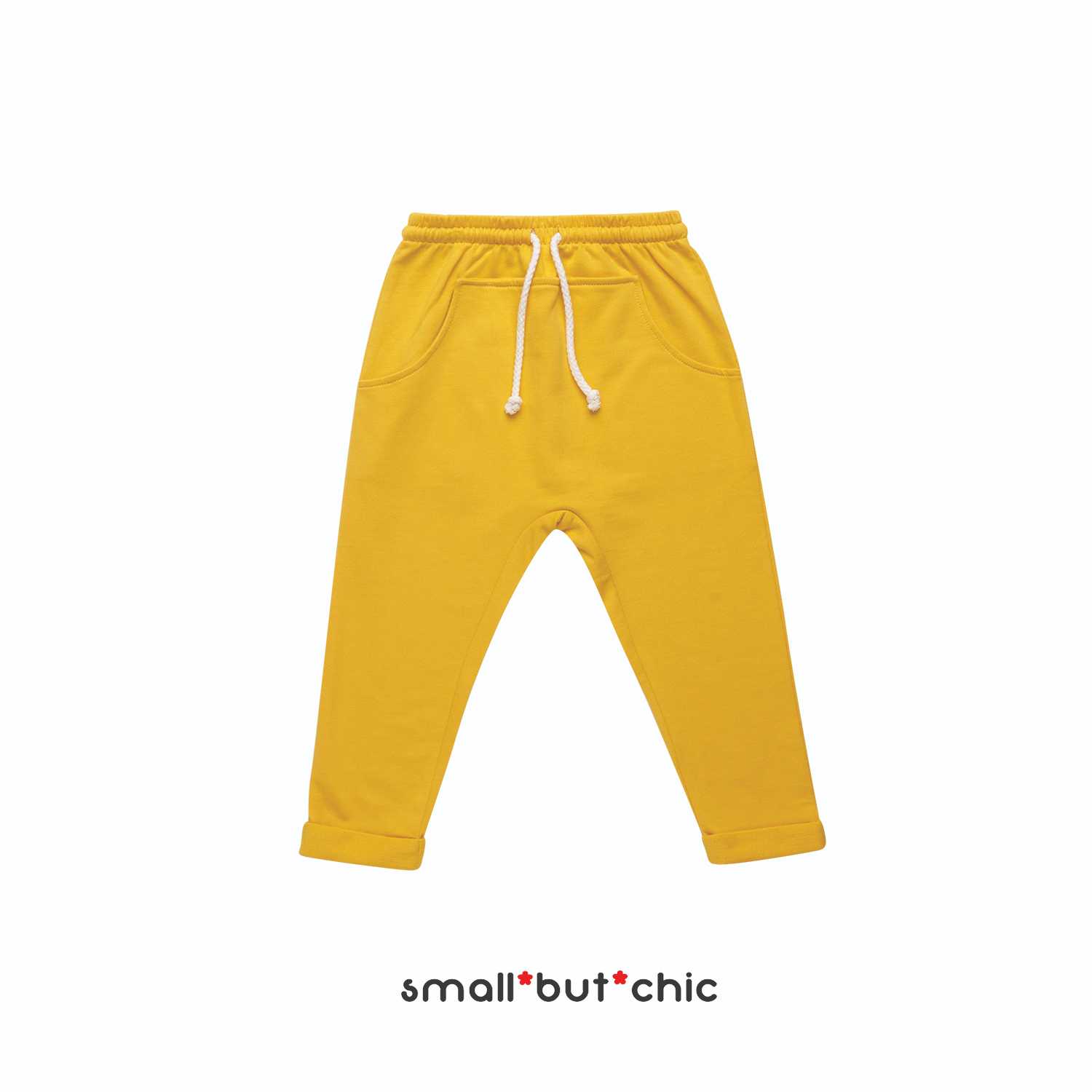 กางเกงขายาวสีเหลืองมัสดาร์ด(PN-162)