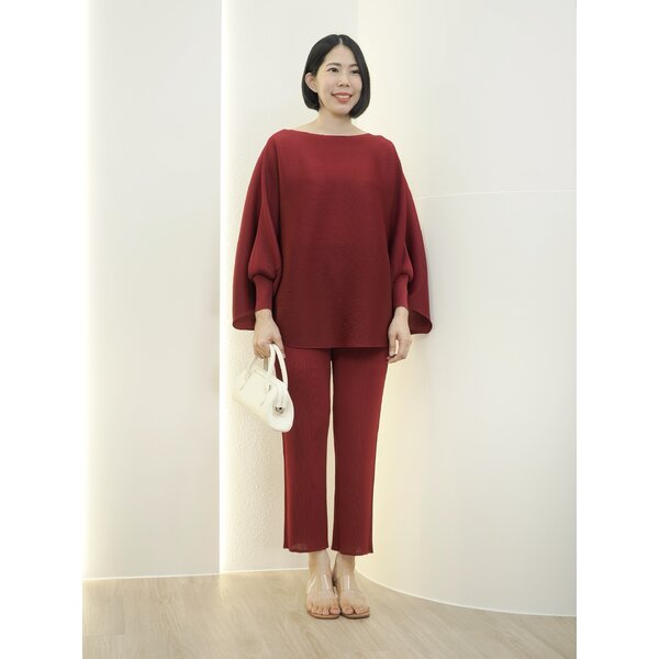 กก36นิ้ว 2MUAY รุ่น GJO2357 / GJO2368 เซ็ตพลีทคุณภาพ BAT SLEEVE PLEATED SET 7 สี FREE SIZE