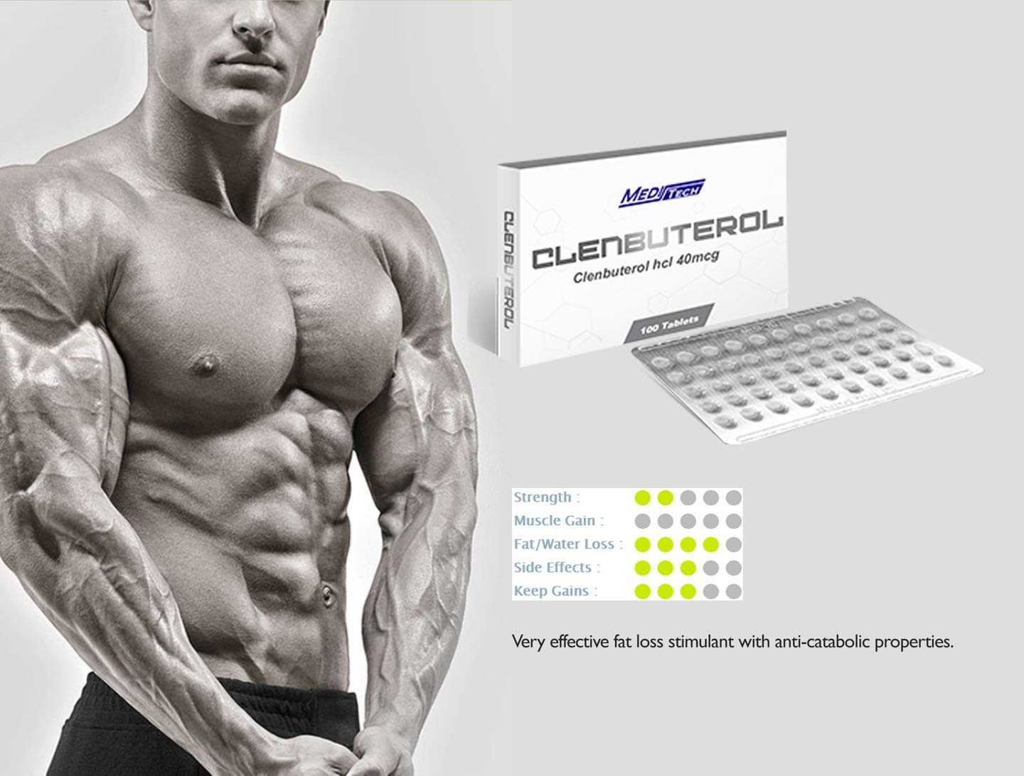 CIen เคลนบูเทอรอล 40mcg/tab 100tablets