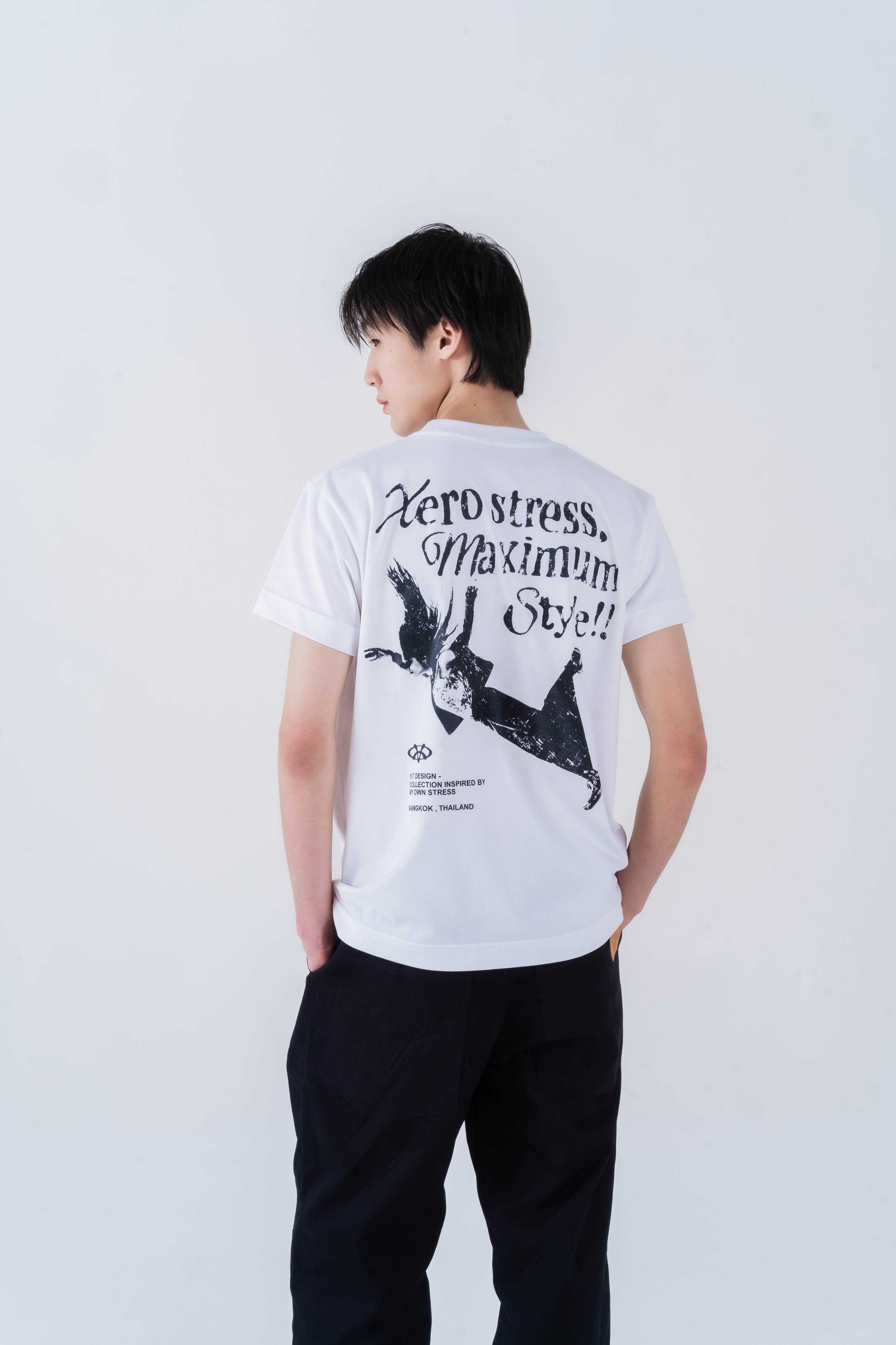 Xero Zero Stress T-Shirt (WHITE)