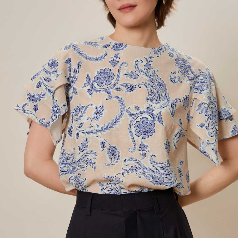 DELPHINE BLOUSE Beige