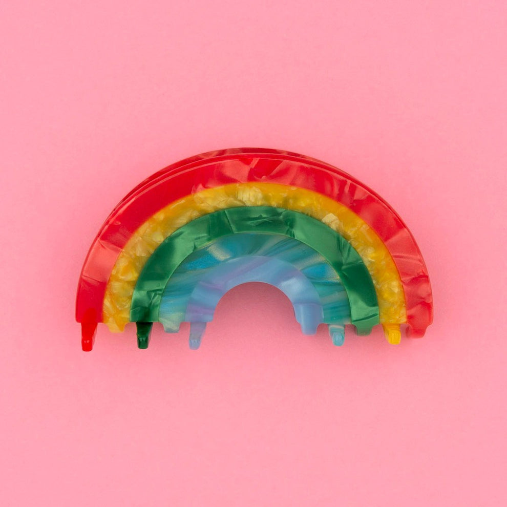 Coucou Suzette Hair Claw - Rain Bow