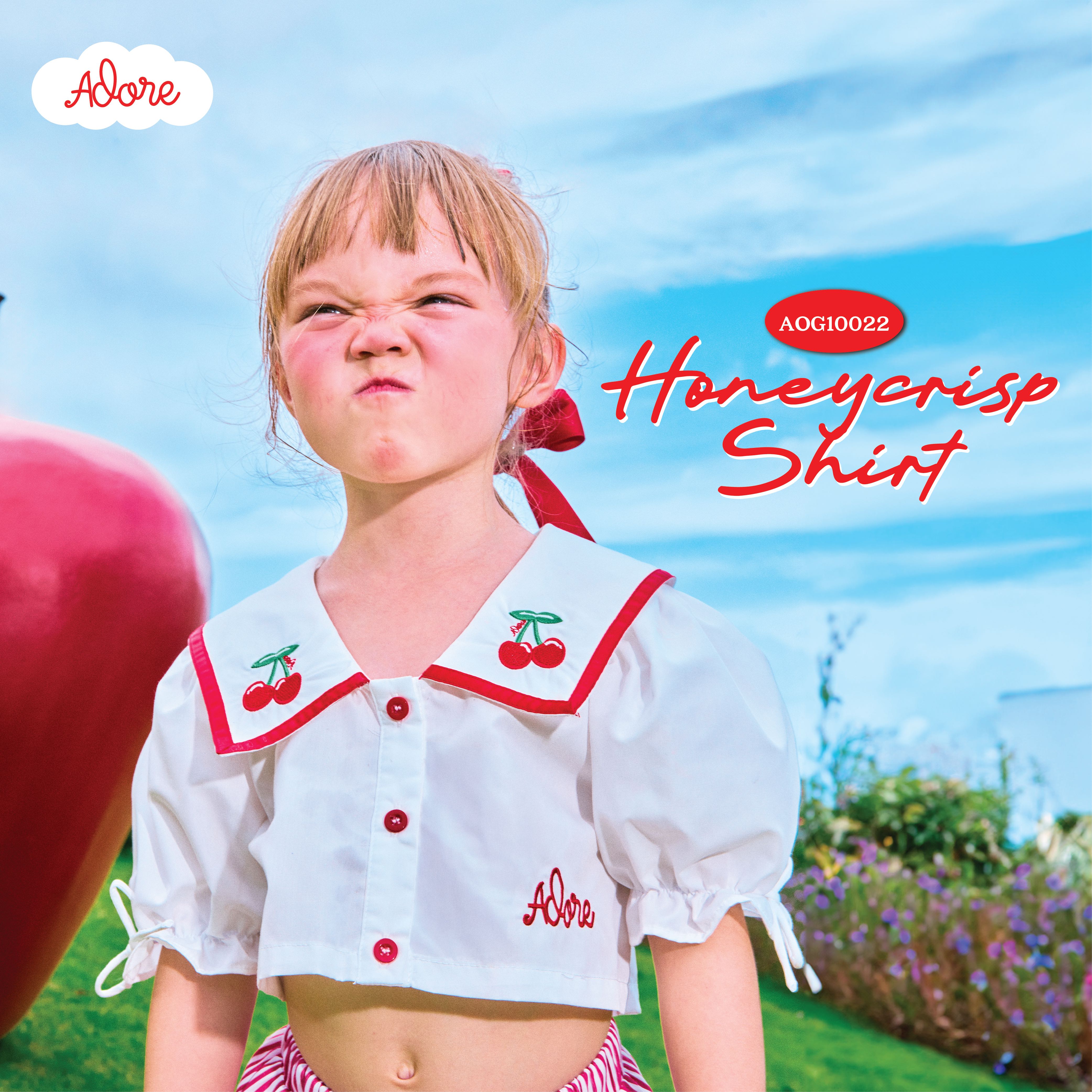 ADORE2112 AOG10022 : HONEYCRISP CROPTOP