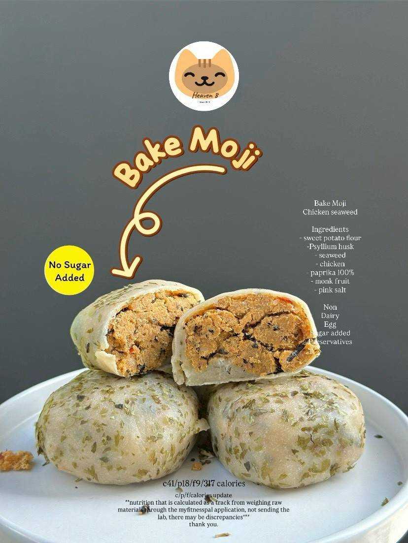 Heaven8 - Bake Moji chicken seaweed (Pre-order)