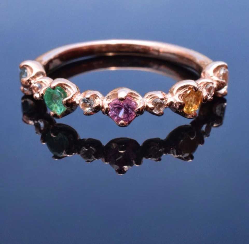 แหวนพลอย 5 ธาตุ #minimring #minim5elements รหัส R043