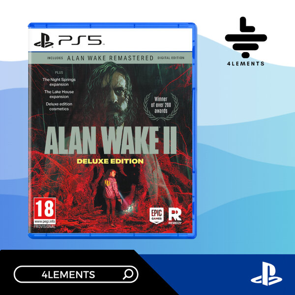 (พร้อมส่ง) PS5 ALAN WAKE 2 - DELUXE EDITION [R2/EUR] ENG
