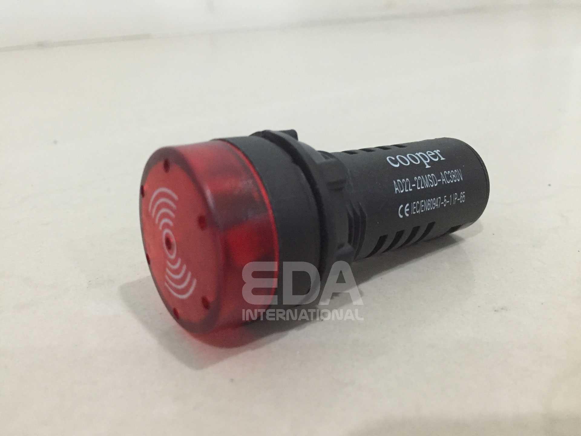 Buzzer with flashing Pilot Light รุ่น AD22-22MSD 380VAC