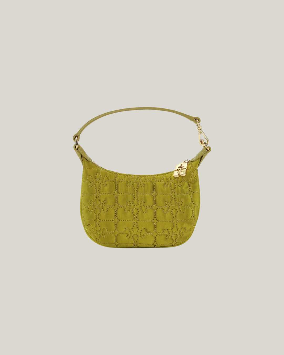 GANNI | Butterfly Mini Flat Satin Pouch