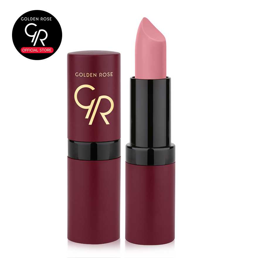 Golden Rose โกลเด้น โรส ลิปสติก เวลเวท แมท Velvet Matte Lipstick 4.2กรัม เบอร์ 10