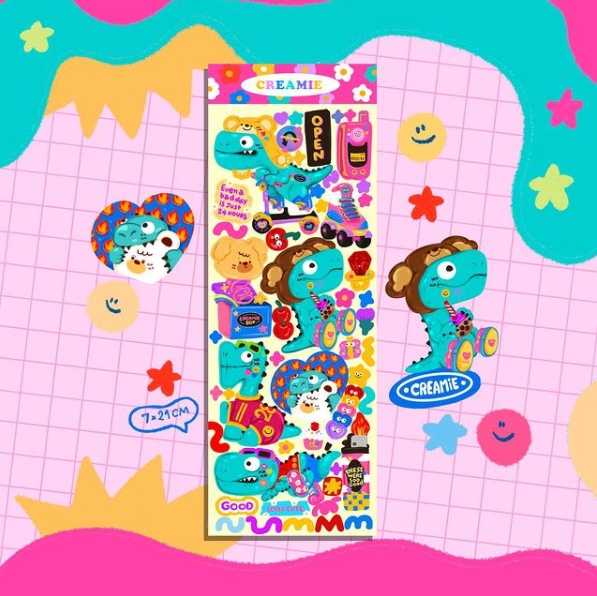 STICKER : CREAMIE BOX