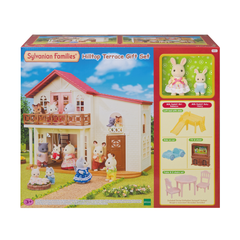 Sylvanian: Hilltop Terrace Gift Set / ซิลวาเนียน แฟมิลี่ บ้านฮิลท็อป เทอเรซ กิฟต์เซ็ต