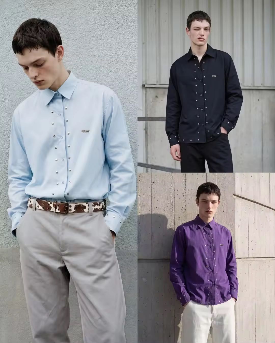 Bella House - KRISTOFER STUDDED SHIRT