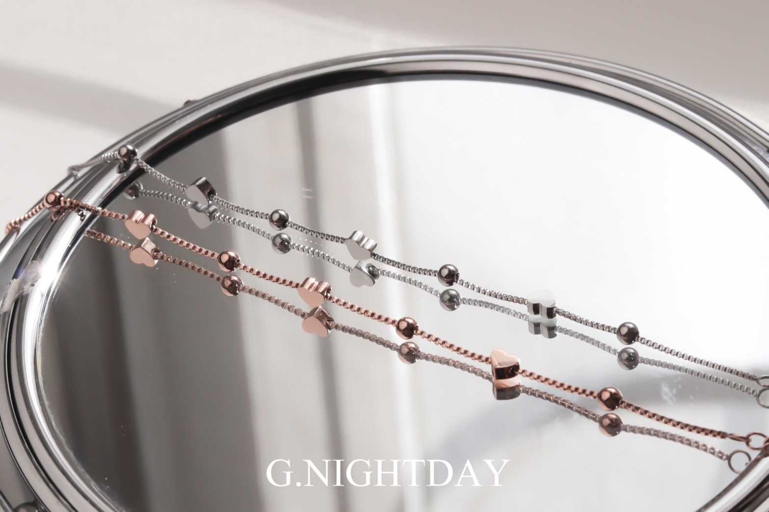 G.NIGHTDAY - Nina Bracelet สร้อยข้อมือหัวใจ 👀✨