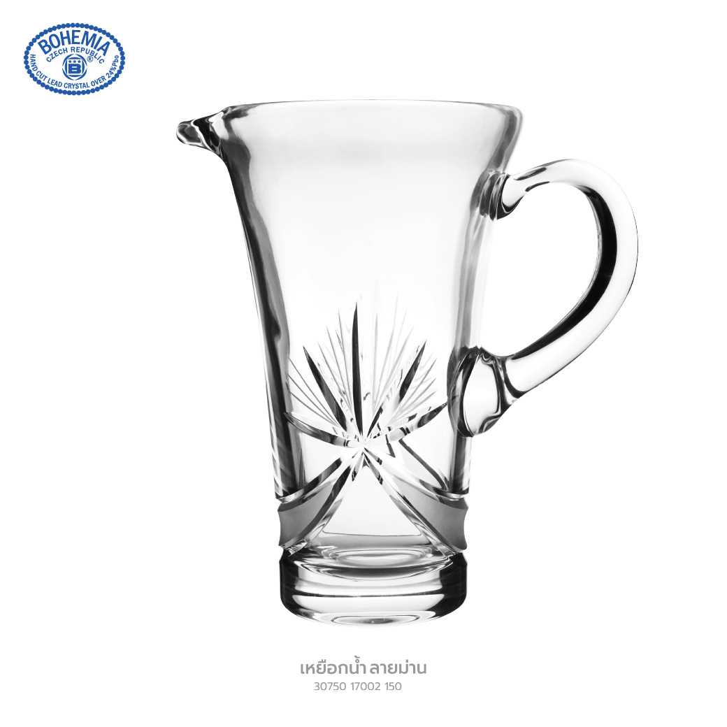 เหยือกน้ำลายม่าน Bohemia Crystal