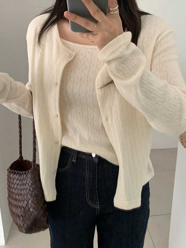 VICKY CARDIGAN SET (พร้อมส่ง)