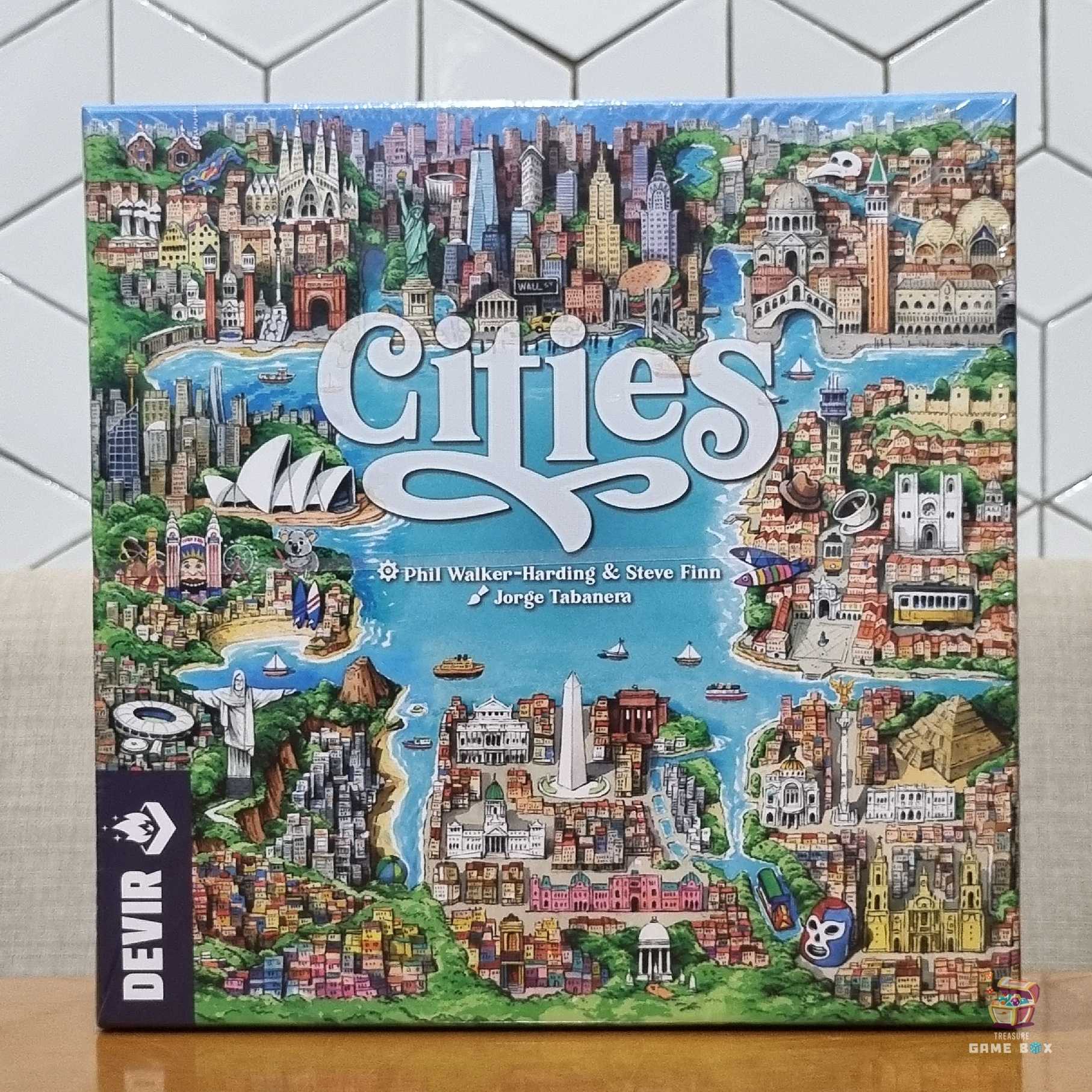 Cities (ENG) [Board Game แท้]