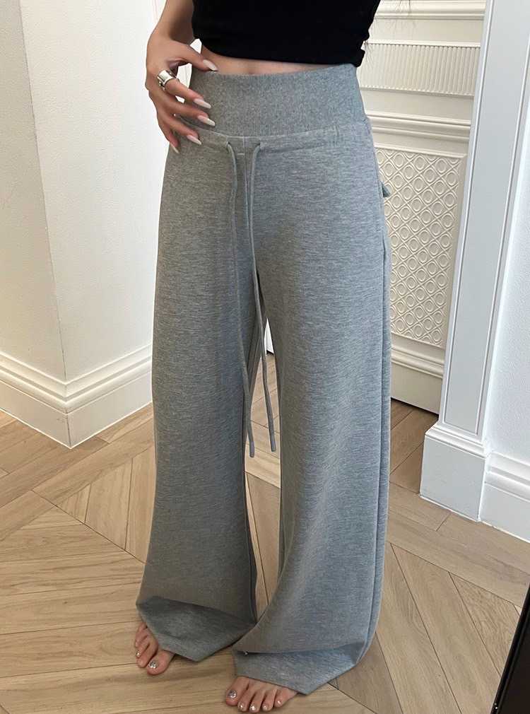 WAISTBAND KOREA PANTS / สีเทา