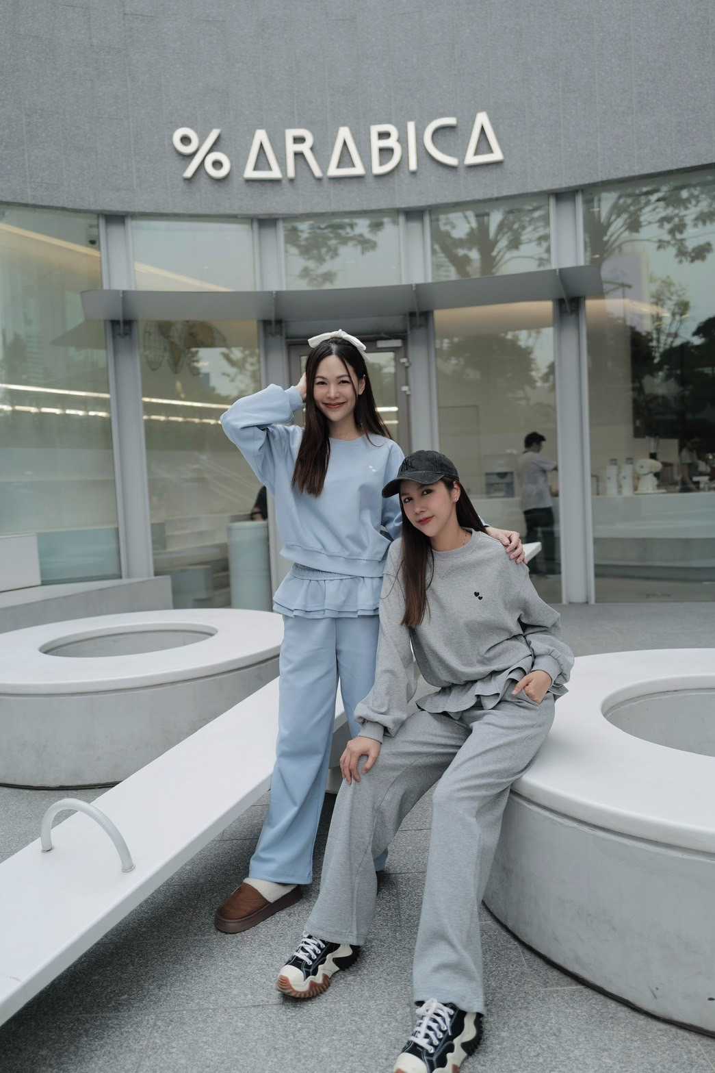 WARM10 Heartbeat Set Airport Look ชุดวอร์มแต่งระบาย