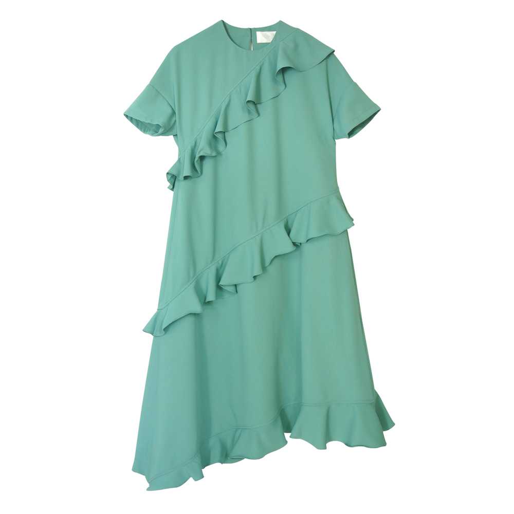 Lime Spiral Dress