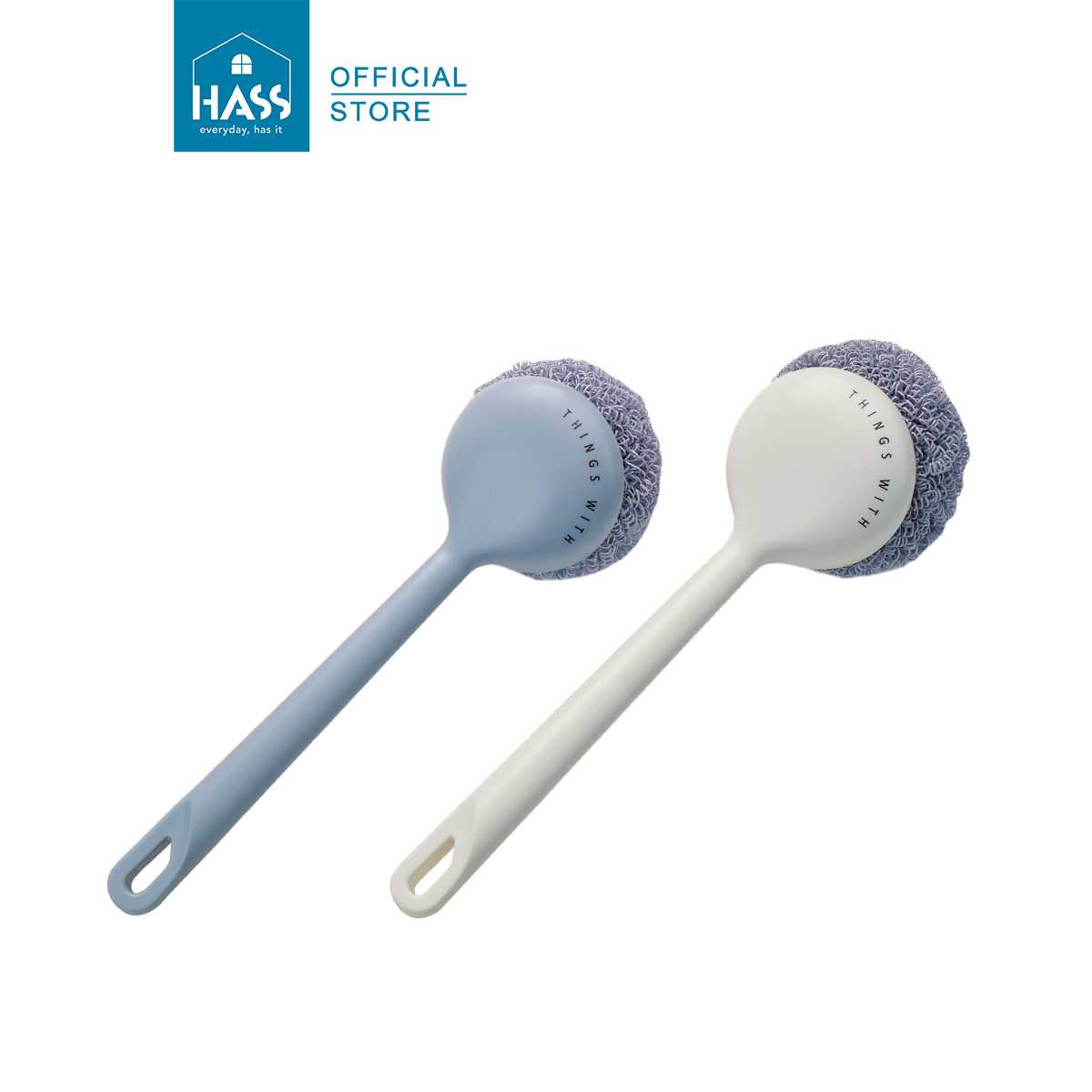 ใยขัดทำความสะอาดด้ามยาว PP Scourer Long Handle