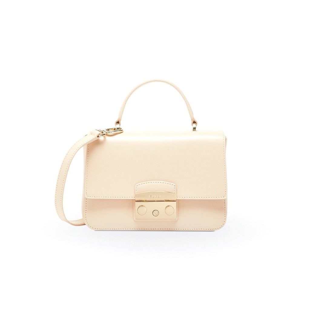 Furla รุ่น Metropolis Mini Top Handle กระเป๋าถือผู้หญิง WB01066AX0733 สี BALLERINA i