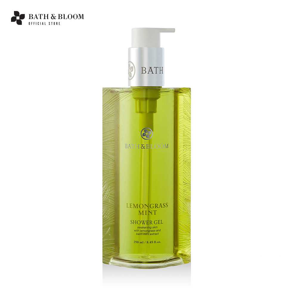BATH & BLOOM Lemongrass Mint Shower gel สบู่เหลว เจลอาบน้ำ ตะไคร้มิ้นท์ หอมสดชื่น