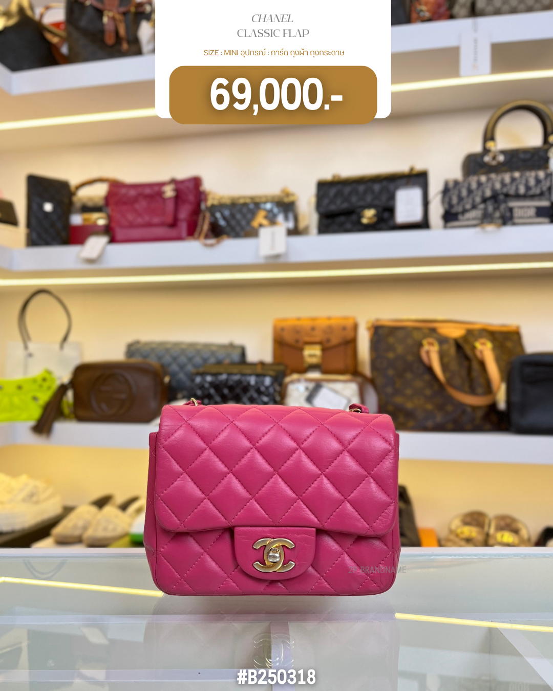 CHANEL CLASSIC FLAP (B250318)