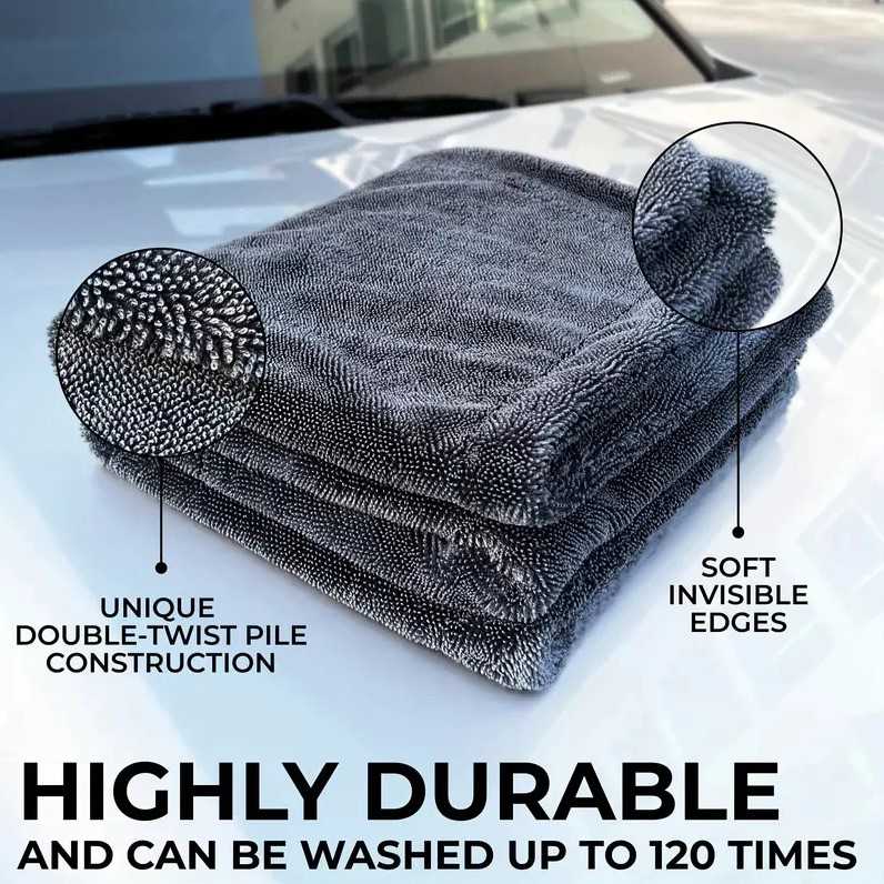 Mammoth Drying Towel : special twist fiber : ขนาด 46x58 cm : ผ้าเช็ดแห้ง ผ้าซับน้ำที่ดีที่สุด