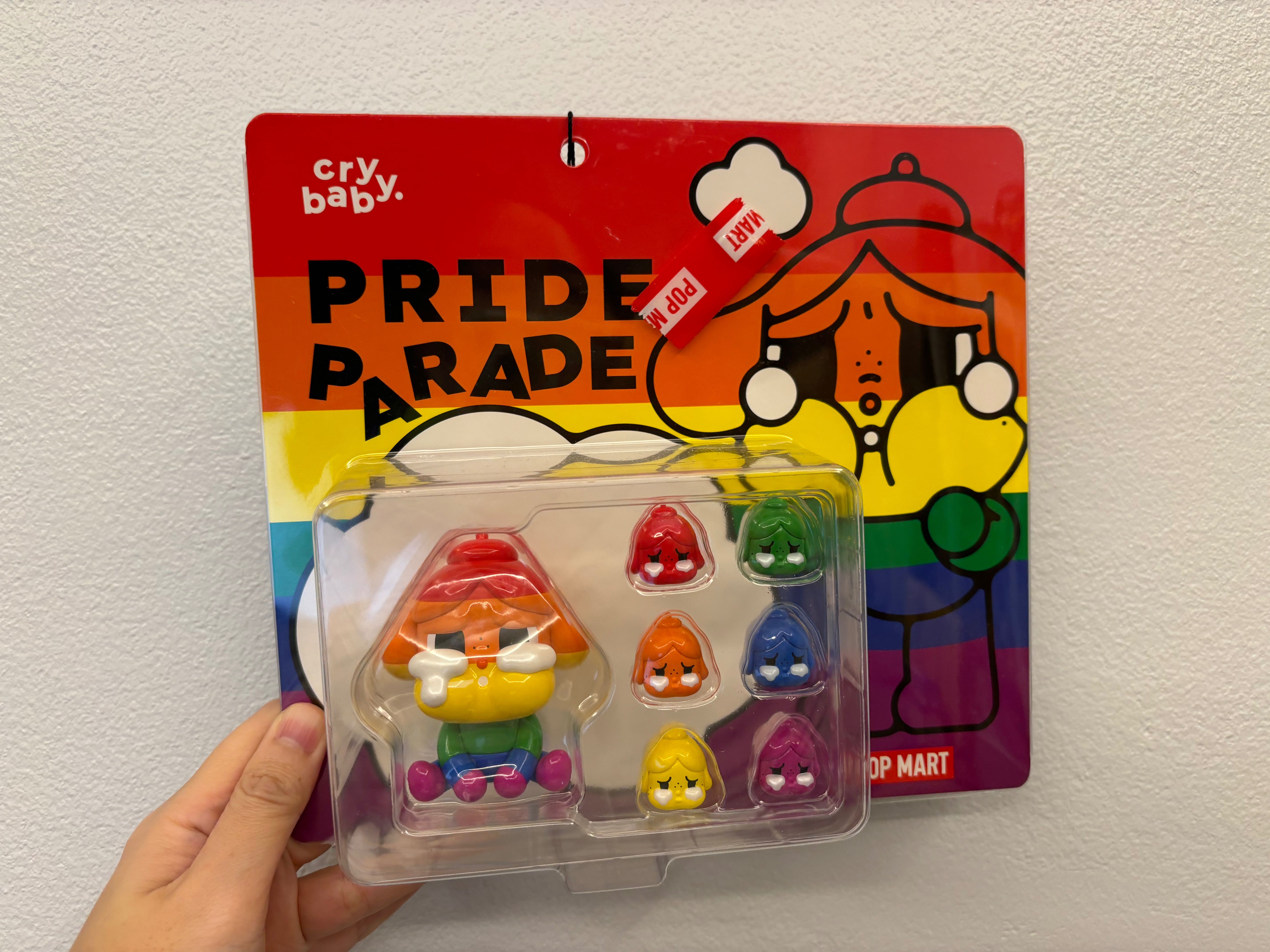 พร้อมส่ง crybaby pride parade figure 🏳️‍🌈