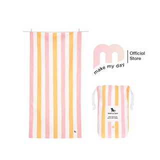 Dock & Bay ผ้าเช็ดตัวแห้งไว รุ่น LIGHT สี PEACH SORBET นำเข้าจากอังกฤษ