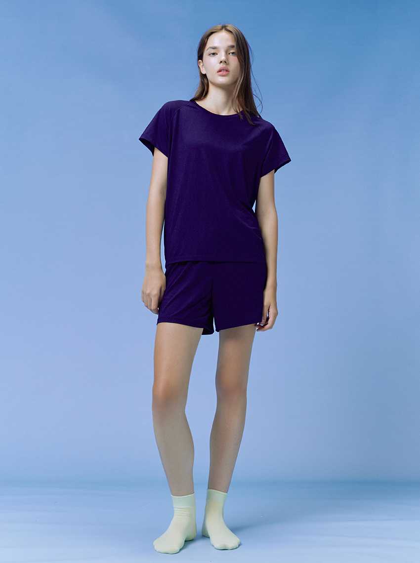 Sabina Sleepwear เซ็ตชุดนอน UNISEX  รหัส SVG24032BD - สีน้ำเงินเข้ม