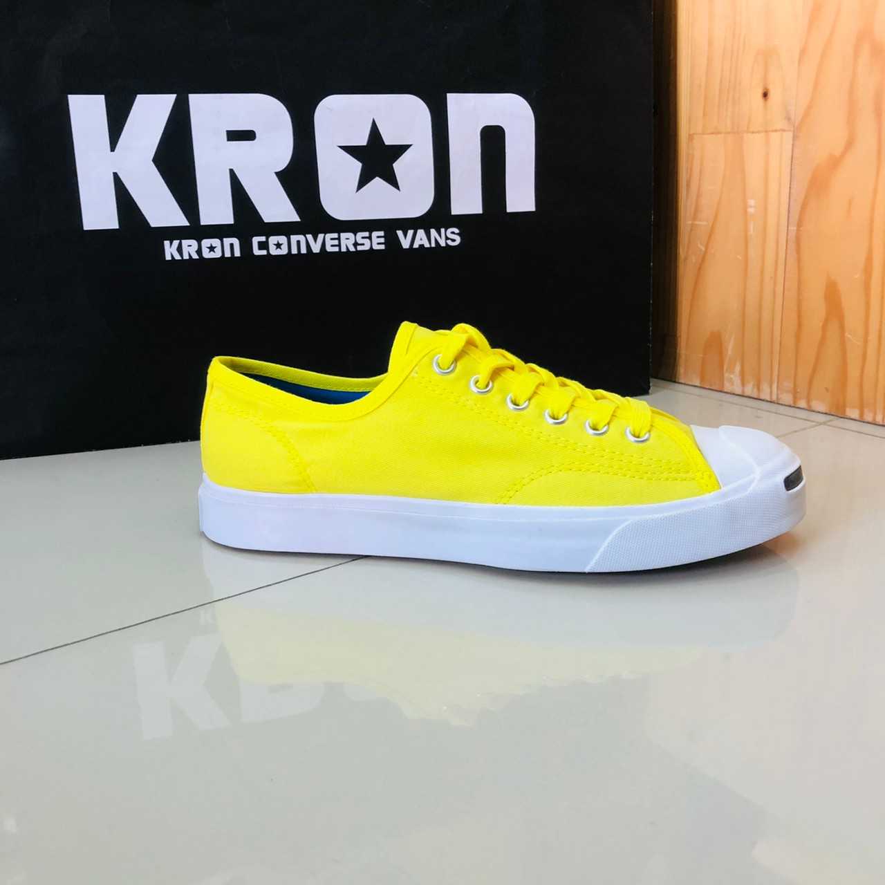 รองเท้าผ้าใบ CONVERSE JACK PURCELL PLAYBOLD OX YELLOW