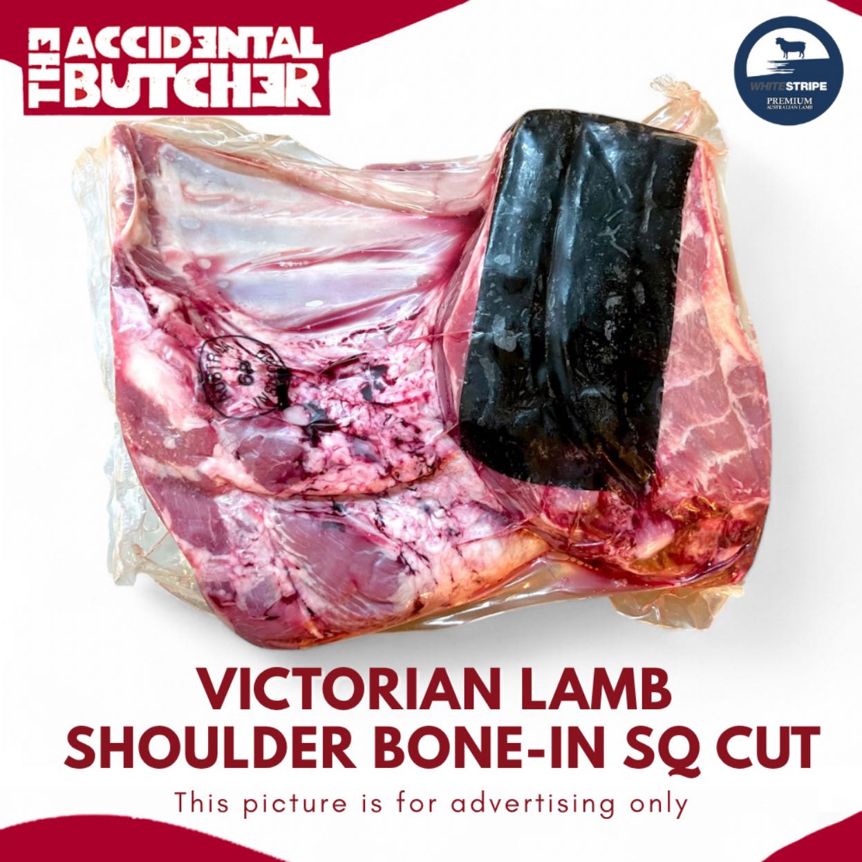 (Frozen) Victorian Lamb Bone-in Shoulder SQ Whole (3.3-3.5kg)
