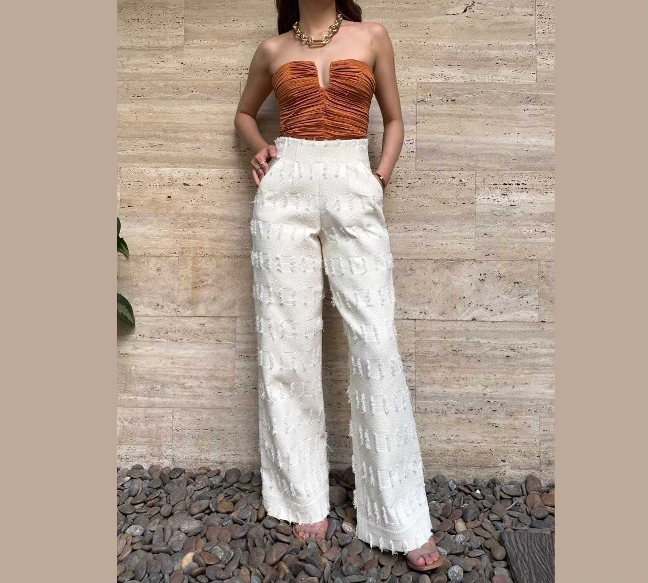 SALE! Cult Gaia KAI PANT - OFF WHITE