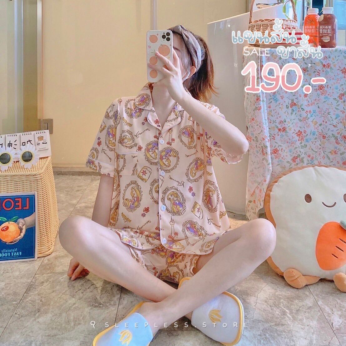 S101 - Rapunzel Princess (แขนสั้น+ขาสั้น)