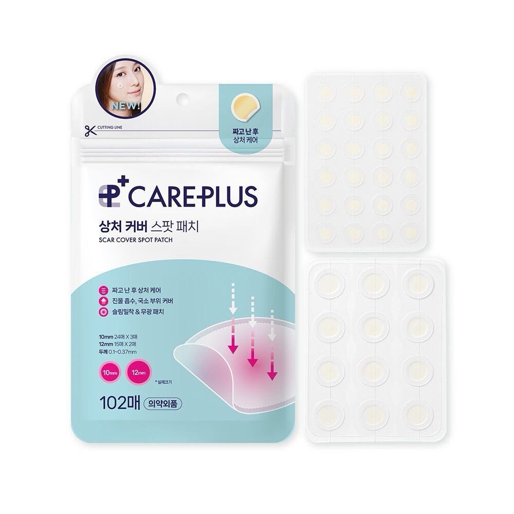 OLIVE YOUNG Care Plus Spot Patch แผ่นแปะสิวโอลีฟยัง 1ซองมี102ชิ้น