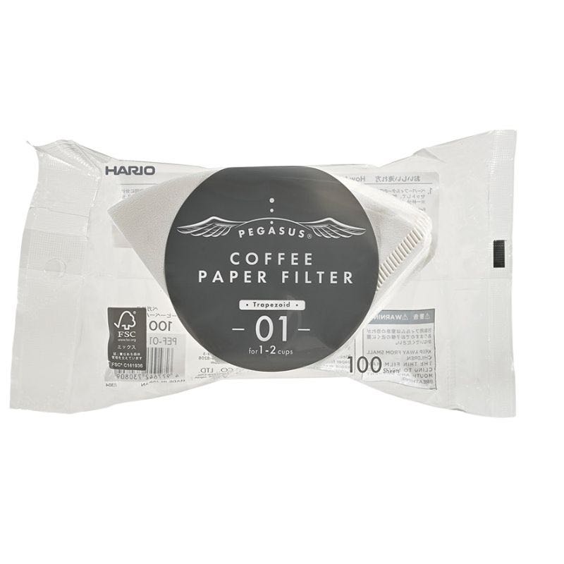 Hario Pegasus Paper Filter 01 - 100 Pack (For Aiden)