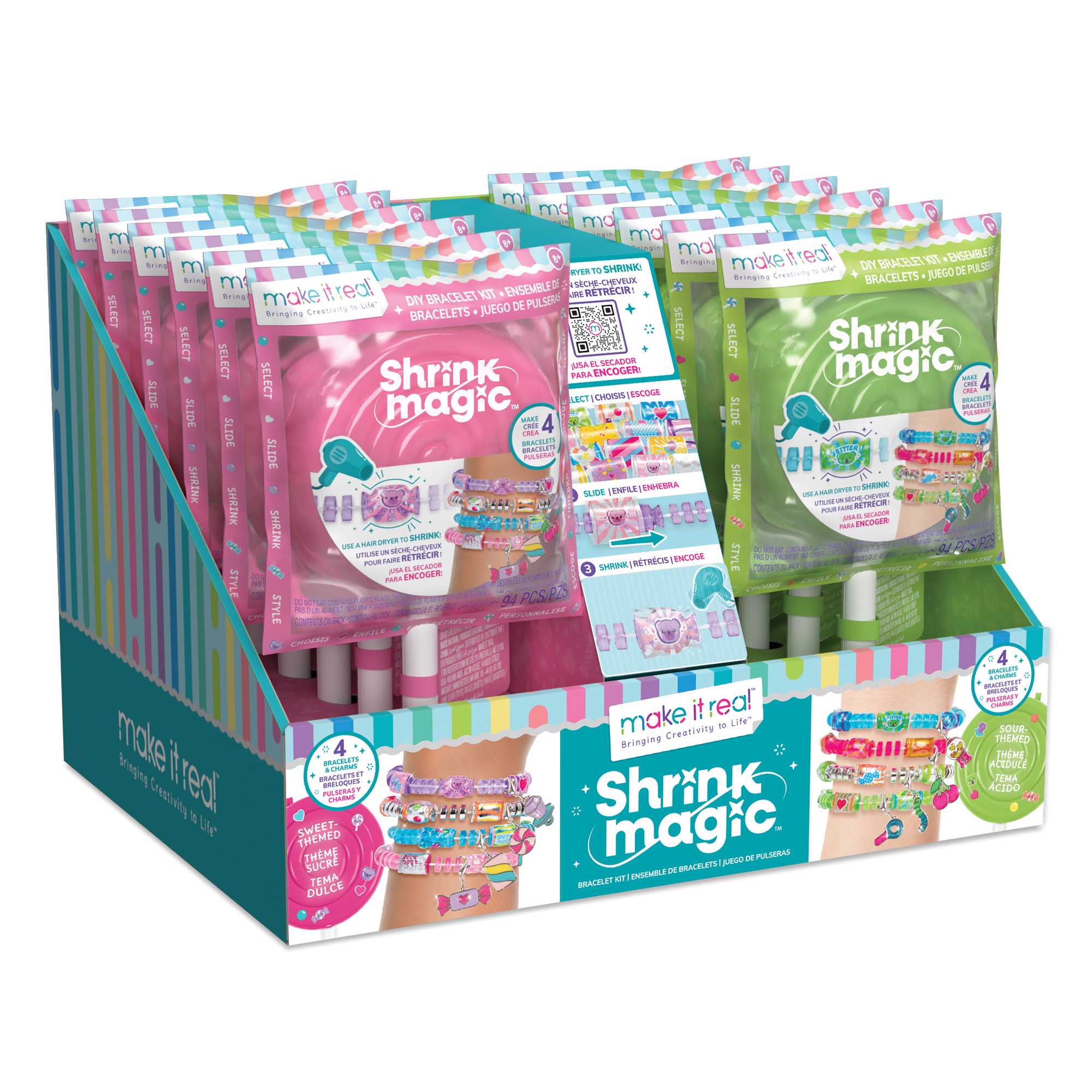 MIR1757 - Shrink Magic Lollipop Bracelet Kit ชุดเครื่องประดับDIY รุ่นชริ้งค์ เมจิค โลนลี่ป๊อป