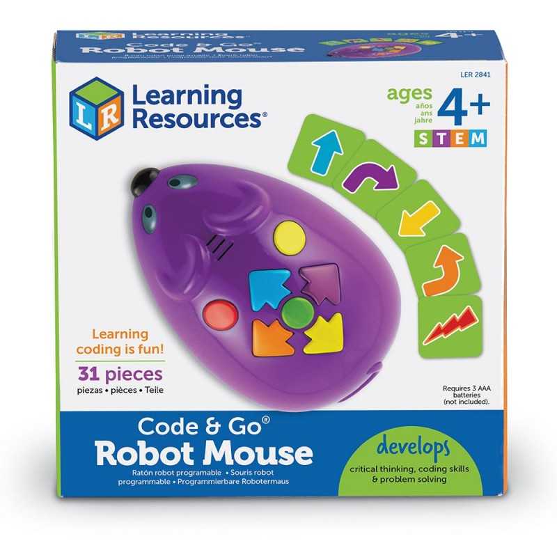 Learning Resources, Robot Mouse, STEM เรียนรู้ coding กับ หุ่นยนต์หนูน้อยอัจฉริยะ ของเล่นเด็ก 5-9 ปี
