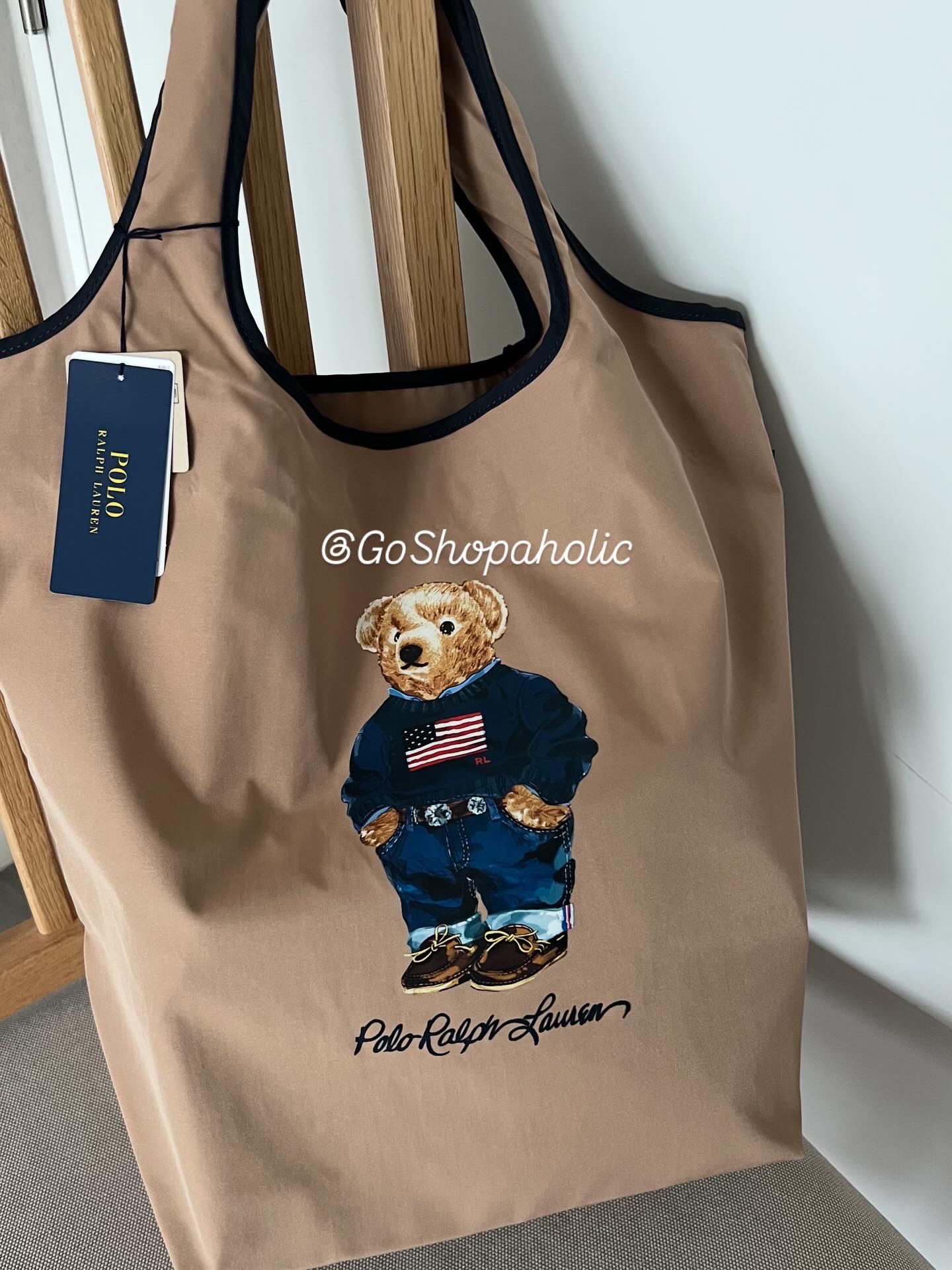 🇯🇵 Polo Ralph Lauren ECO BAG Bear-Beige  We use environmentally friendly recycled polyester