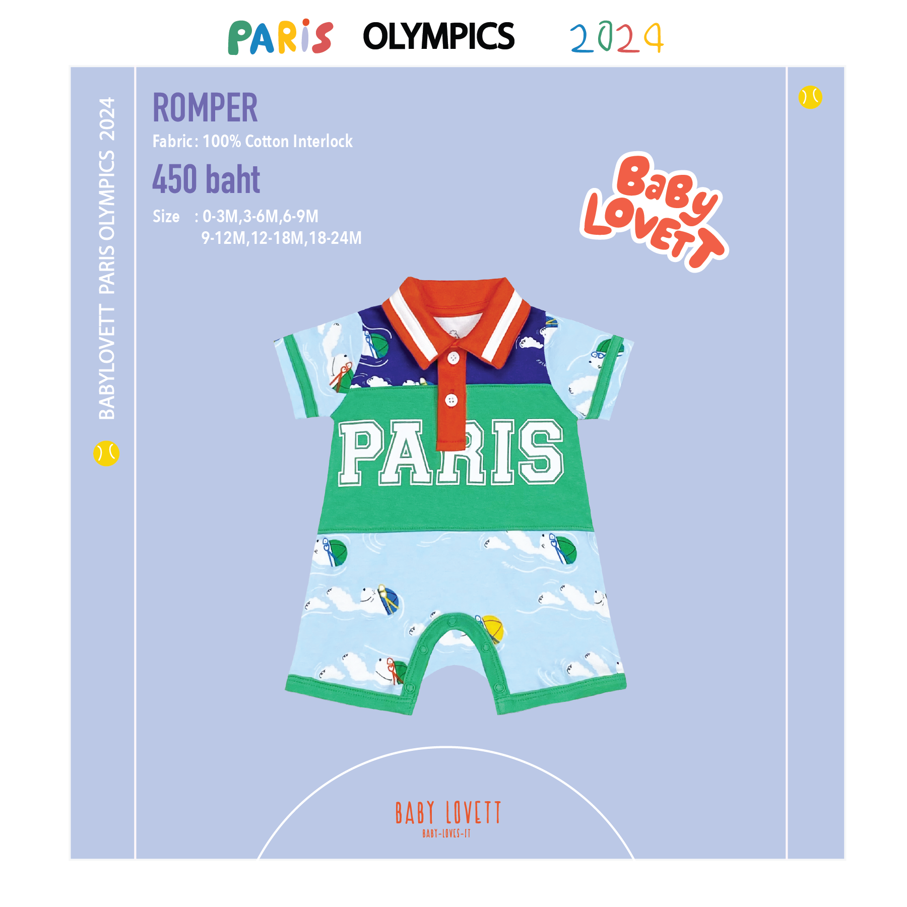 11 Paris Babylovett 2024 - Romper