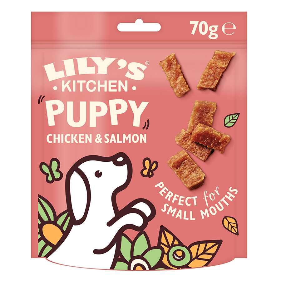 Lily's Kitchen - Chicken Nibbles with Salmon Puppy Treats (70g)